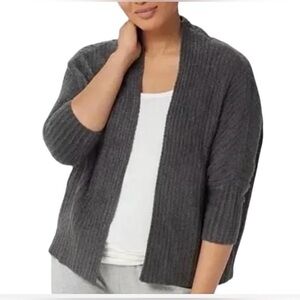 Barefoot Dreams CozyChic Lite Ribbed Shrug Cardigan